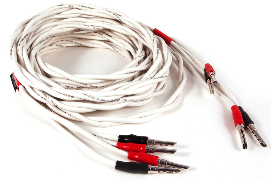 Black Rhodium Twirl 4 Speaker cable