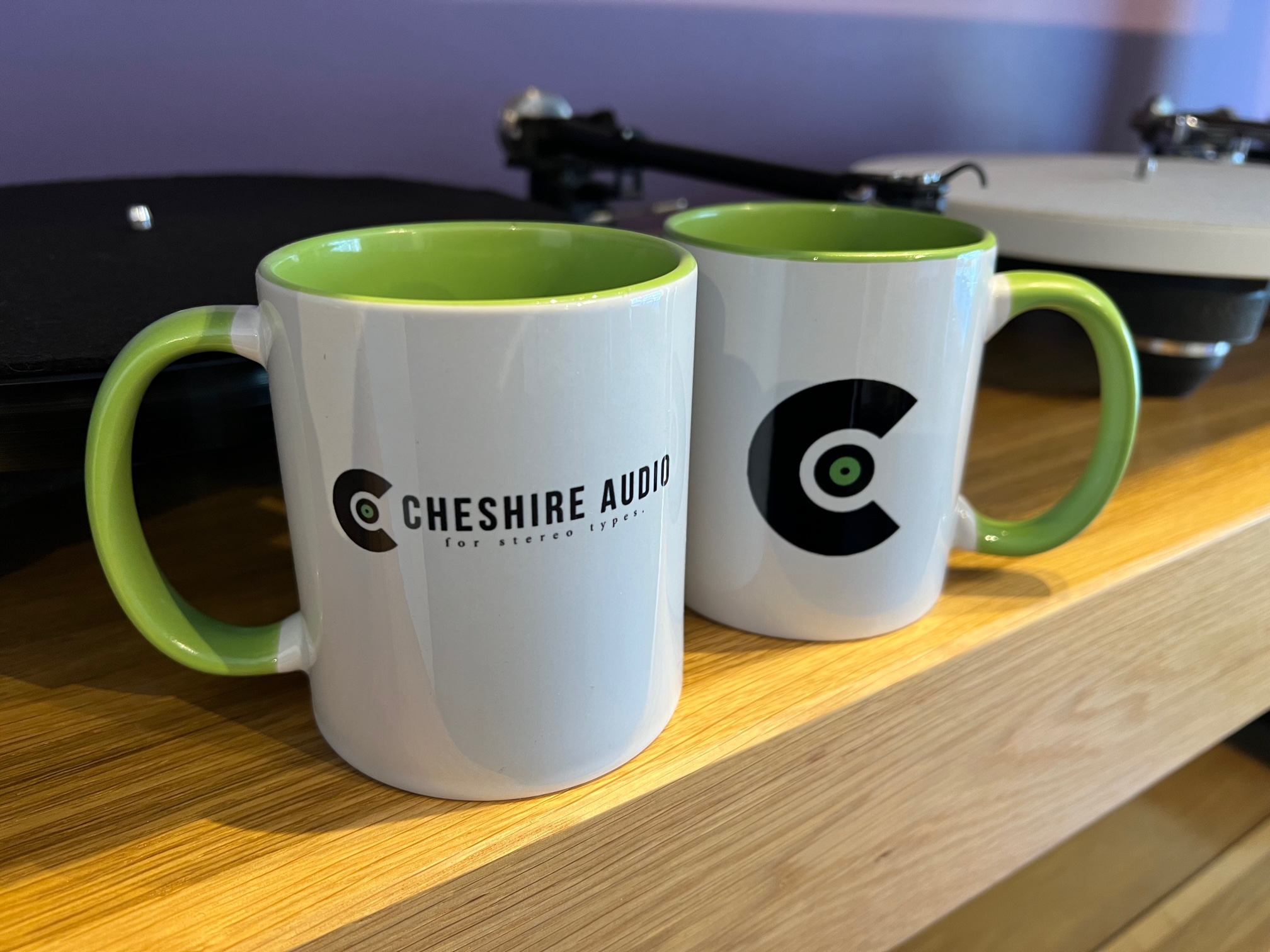 Cheshire Audio Mug x2