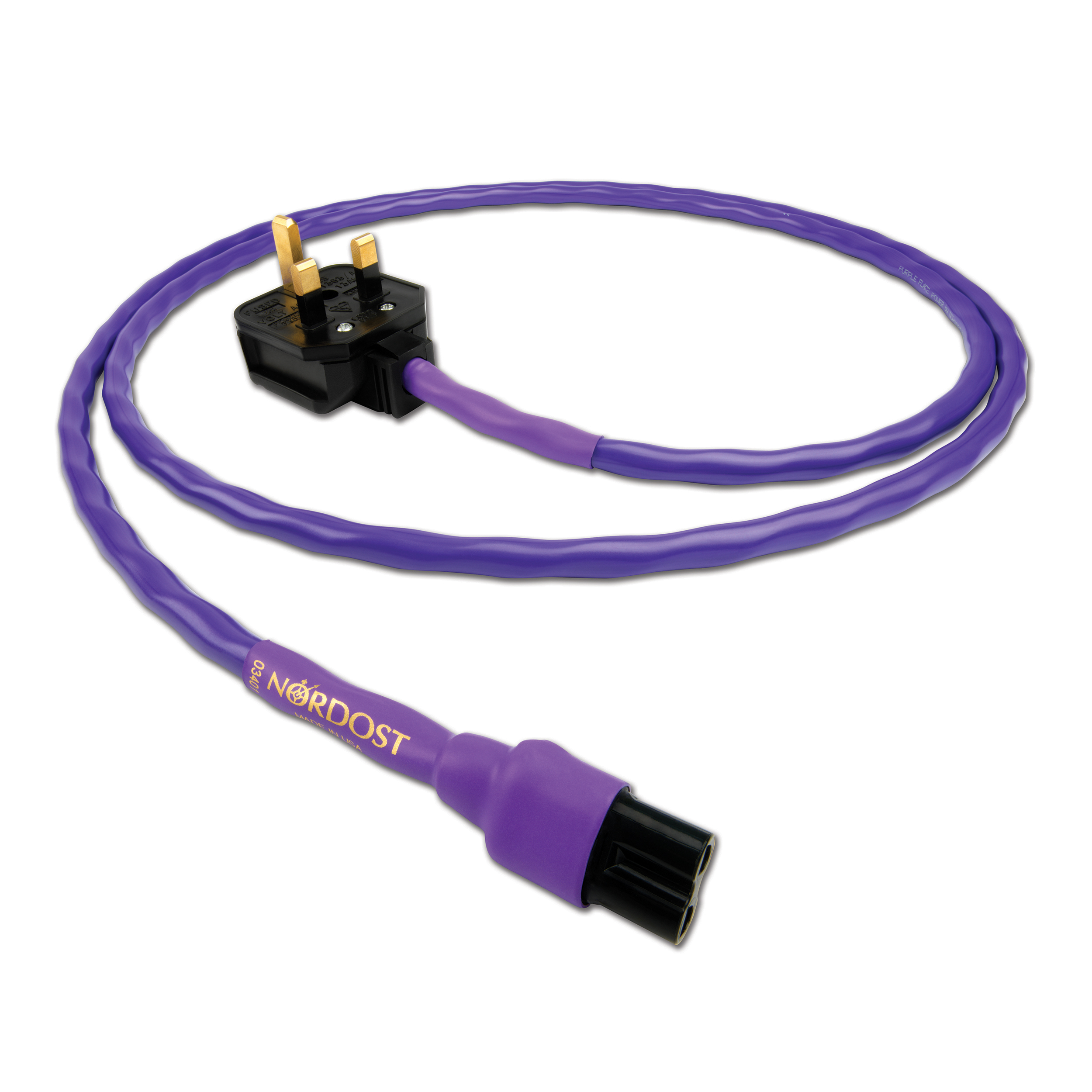 Nordost Purple Flare Power cord (fig 8)